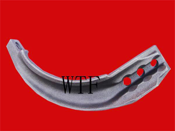 Bending arm die forgings